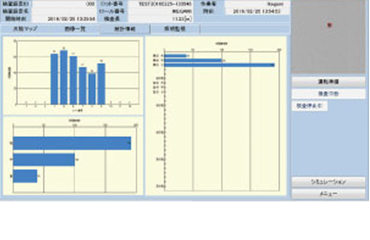 検査結果をビジュアル表示