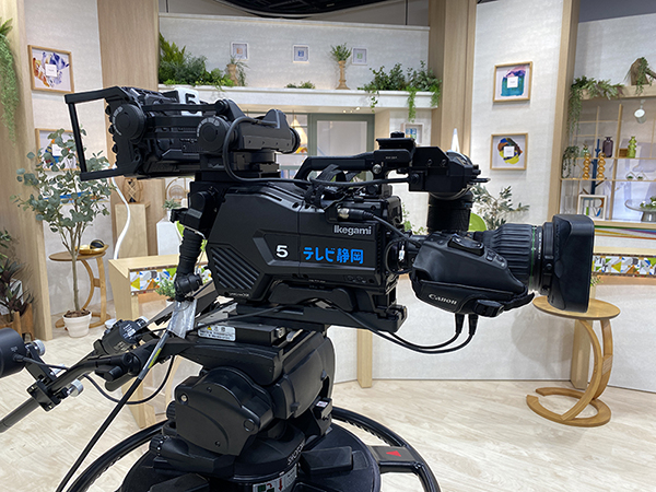 株式会社テレビ静岡様へ4K/HDカメラシステム UHK-X700 を納入